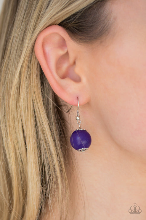 Paparazzi Summer Breezin - Purple Necklace