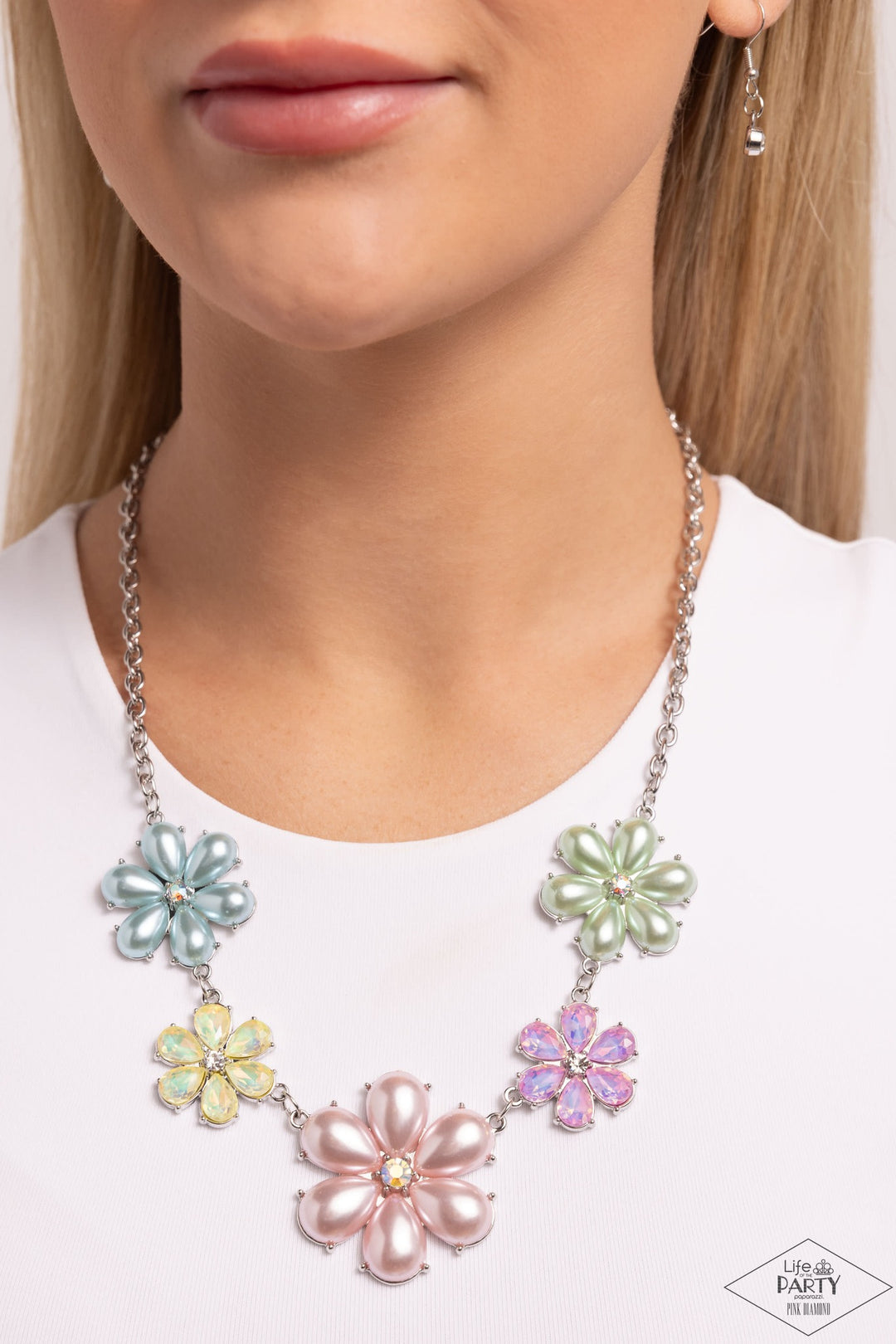 Fiercely Flowering Necklace Multi