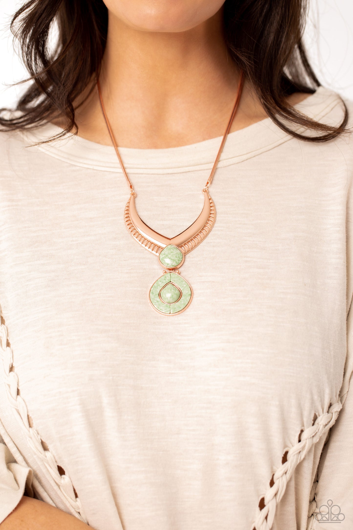 I CLAN See Clearly Now - Copper necklace & Catch Me If You CLAN - Copper bracelet $16 Set
