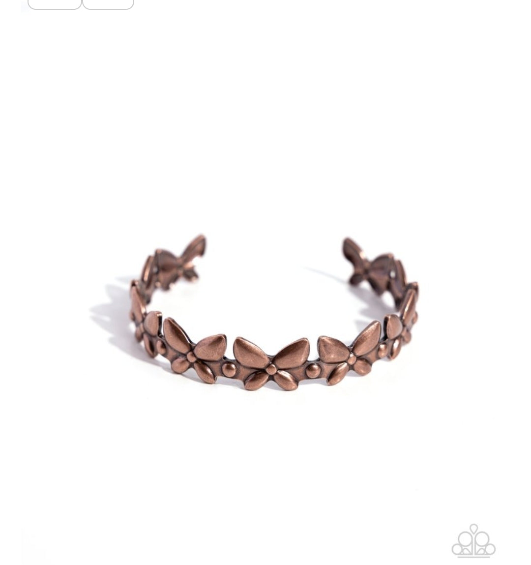 Aerial Ambition - Copper necklace & Aerial Amazement - Copper bracelet $16 Set