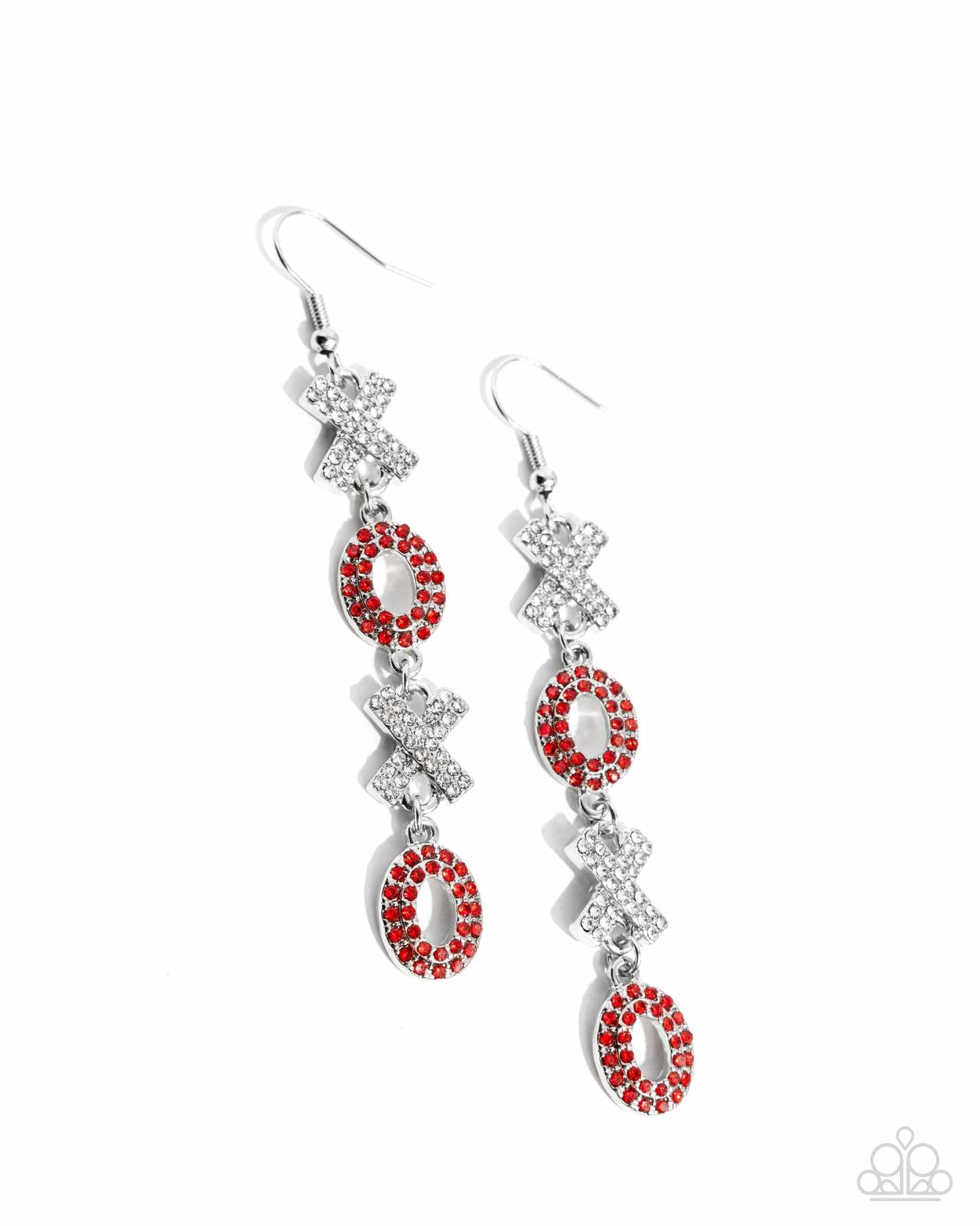 Courting Change - Red & XOXO Stream - Red complete look 2 piece set