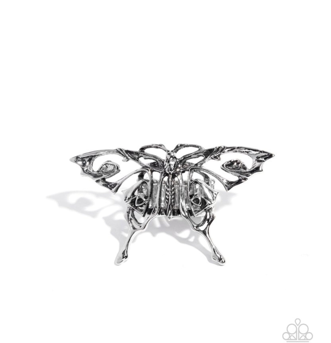 Majestic Moth - Silver