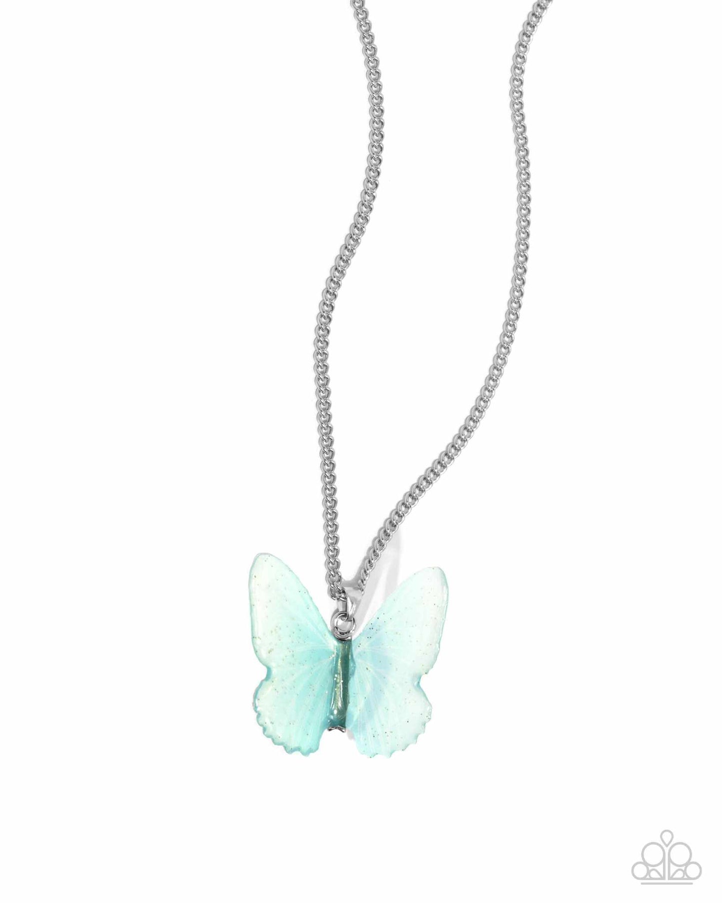 Necklace: Fine Flight - Blue.  Ring:Free-Spirited Flight - Blue