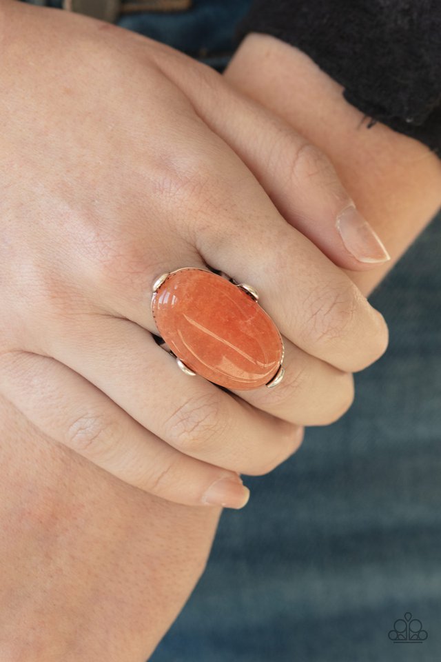 Paparazzi Ring ~ Desert Heirloom - Orange