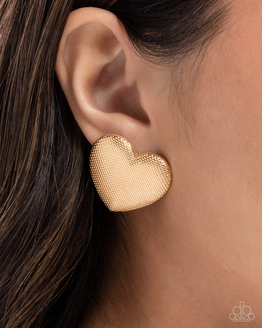Smitten Studs-gold