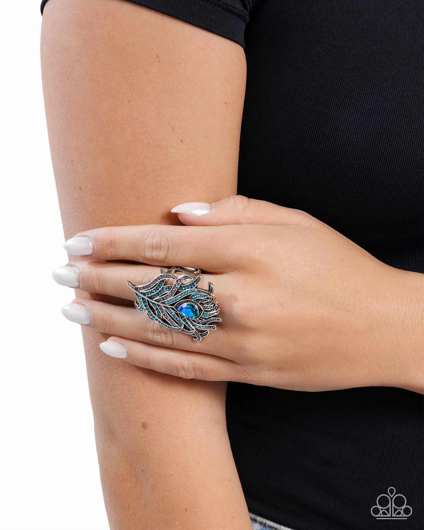 Polished Peacock - Blue