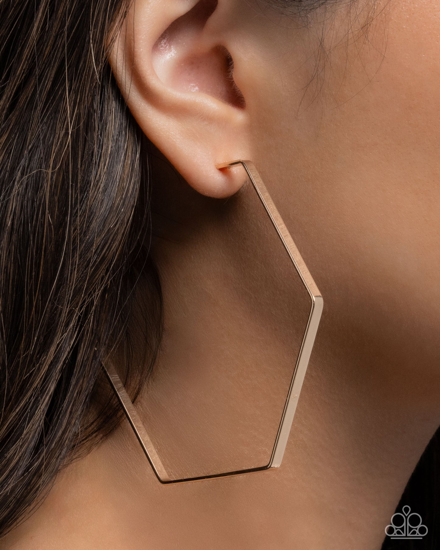 Handcrafted Hexagons-Gold